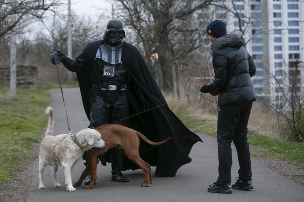 Odessa'lı Darth Vader - Sputnik Türkiye