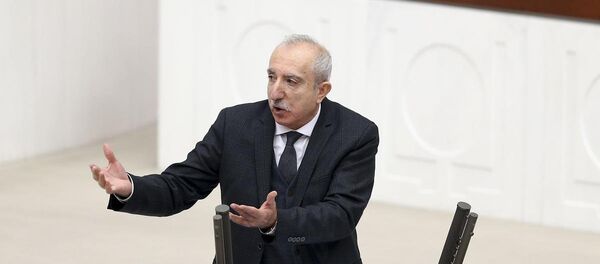 AK Parti Mardin Milletvekili Orhan Miroğlu, TBMM Genel Kurul çalışmalarına katılarak bir konuşma yaptı. - Sputnik Türkiye