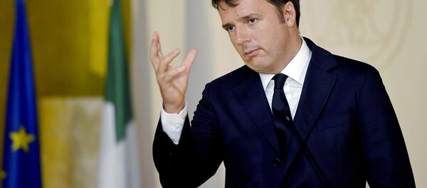 İtalya Başbakanı Matteo Renzi İtalya Başbakanı Matteo Renzi - Sputnik Türkiye