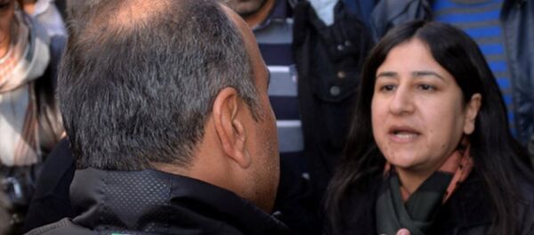 Sur'a yürümek isteyen HDP'lilere polis izin vermedi - Sputnik Türkiye