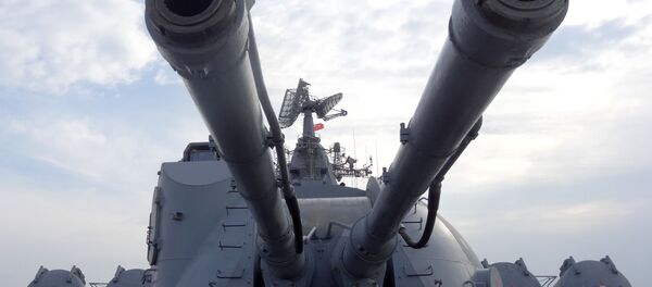 Suriye'deki güdümlü füze kruvazörü Moskva - Sputnik Türkiye