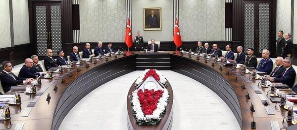 Milli Güvenlik Kurulu'nun (MGK) aralık ayı olağan toplantısı sona erdi. Milli Güvenlik Kurulu'nun (MGK) aralık ayı olağan toplantısı sona erdi. - Sputnik Türkiye