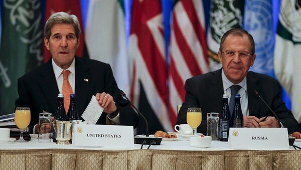 Sergey Lavrov -  John Kerry - Sputnik Türkiye