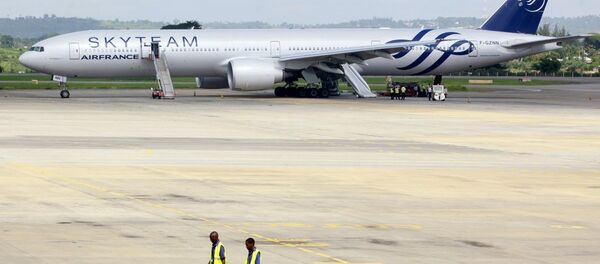 Kenya'ya acil iniş yapan Air France uçağı - Sputnik Türkiye