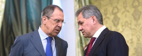 Rusya Dışişleri Bakanı Sergey Lavrov - Rusya Savunma Bakanı Sergey Şoygu - Sputnik Türkiye