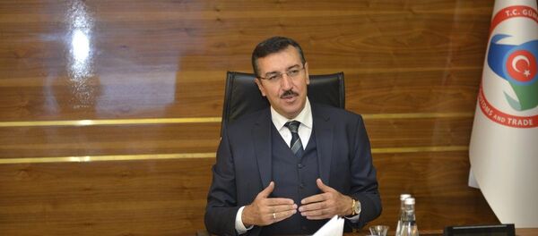 Türkiye Gümrük ve Ticaret Bakanı Bülent Tüfenkci - Sputnik Türkiye