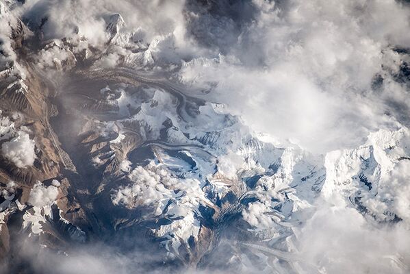 Himalayalar'daki Guia Chung-Kang Dağı. - Sputnik Türkiye
