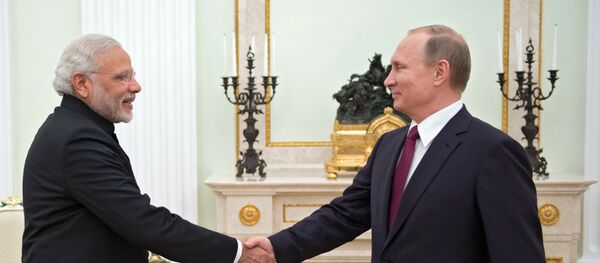 Putin ile Modi - Sputnik Türkiye