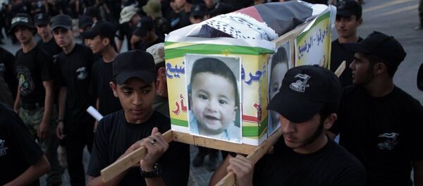 Yahudi yerleşimciler tarafından öldürülen Filistinli bebek Ali Devabişe - Sputnik Türkiye