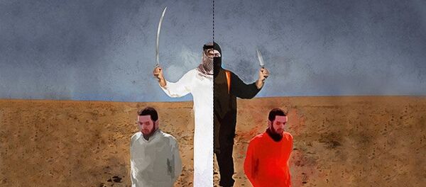 Hamaney'den IŞİD - Suudi Arabistan karikatürü - Sputnik Türkiye