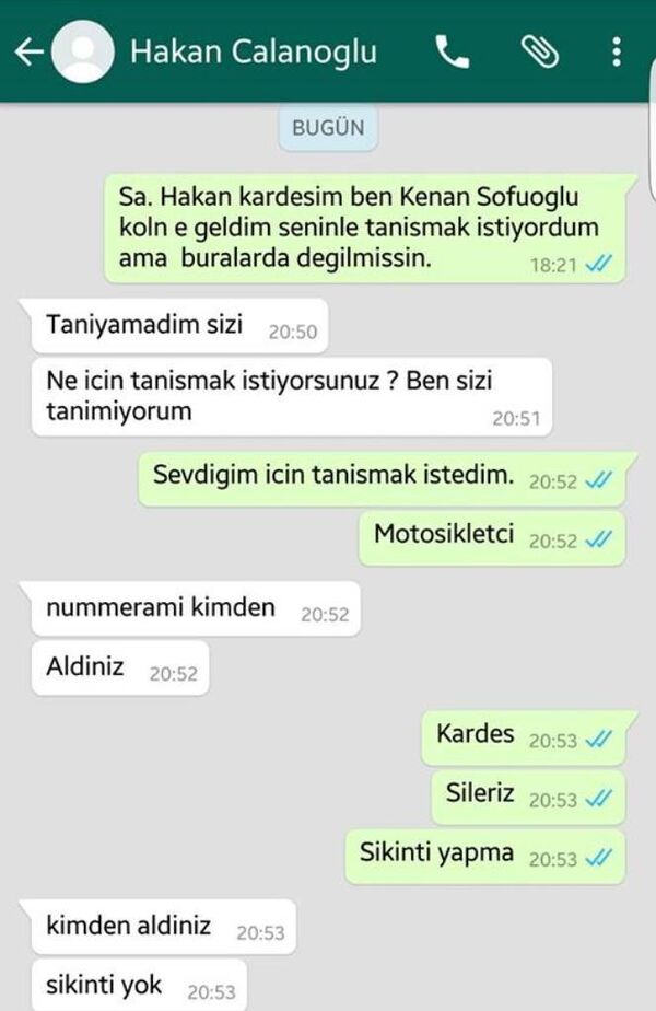 Kenan Sofuoğlu'nun Hakan Çalhanoğlu'na attığı mesaj - Sputnik Türkiye