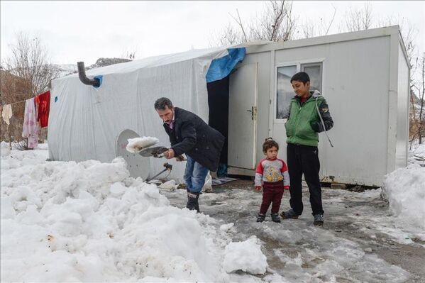Suriyeli sığınmacıların kış çilesi - Sputnik Türkiye