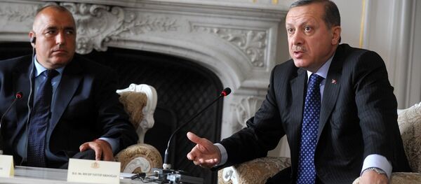 Bulgaristan Başbakanı Boyko Borisov ve Cumhurbaşkanı Recep Tayyip Erdoğan - Sputnik Türkiye