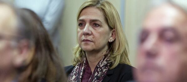 İspanya Prensesi Cristina - Sputnik Türkiye