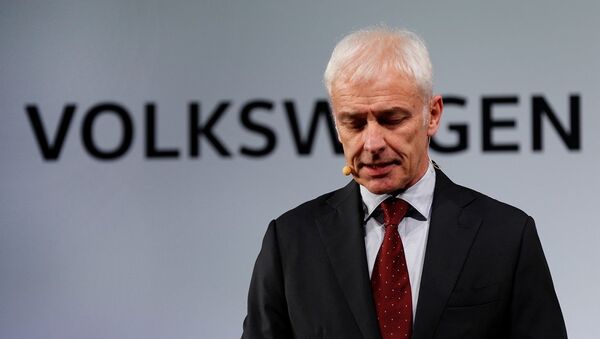 Volkswagen Yönetim Kurulu Başkanı Matthias Müller - Sputnik Türkiye