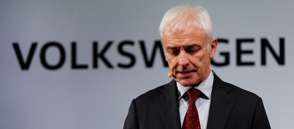 Volkswagen Yönetim Kurulu Başkanı Matthias Müller - Sputnik Türkiye
