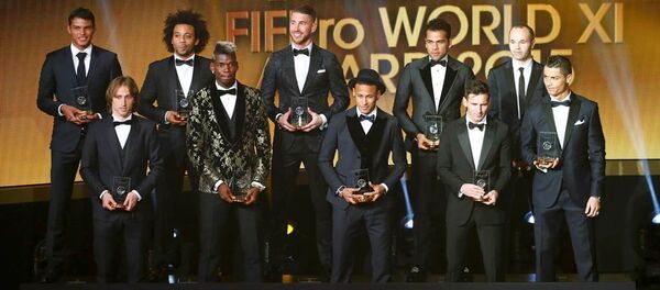 FIFA yılın 11'ini açıkladı - Sputnik Türkiye