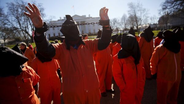 Guantanamo protestosu - Sputnik Türkiye