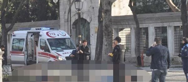 Sultanahmet'te patlama - Sputnik Türkiye