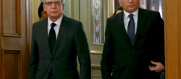 Thomas De Maiziere - Efkan Ala - Sputnik Türkiye