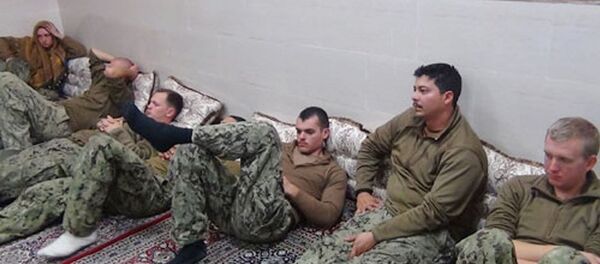 İran'ın serbest bıraktığı ABD'li askerler - Sputnik Türkiye