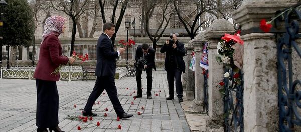 Davutoğlu, Almanya İçişleri Bakanı'yla Sultanahmet'te - Sputnik Türkiye