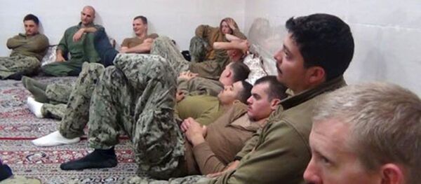 İran'ın gözaltına aldığı ABD askerleri - Sputnik Türkiye