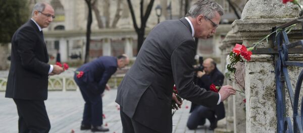 Almanya İçişleri Bakanı Thomas de Maiziere - Sputnik Türkiye