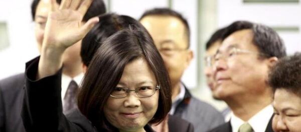 Demokratik İlerleyiş Partisi (DPP) lideri Tsai Ing-wen - Sputnik Türkiye