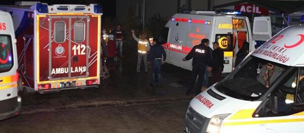 Çankırı'da fabrikada sızan kimyasal maddeden etkilenen 100 işçi hastaneye kaldırıldı. - Sputnik Türkiye