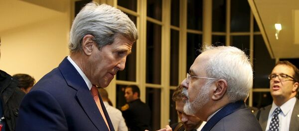 ABD Dışişleri Bakanı John Kerry- İran Dışişleri Bakanı Muhammed Cevad Zarif - Sputnik Türkiye