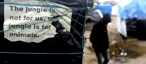 Calais sığınmacı kampı - Sputnik Türkiye