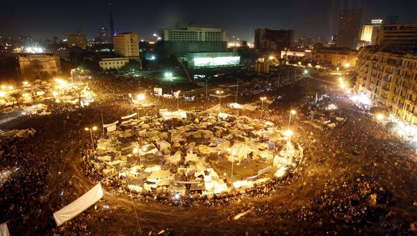 Mısır - Hüsnü Mübarek - Tahrir Meydanı - Sputnik Türkiye