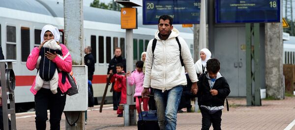 Almanya'daki sığınmacılar - Sputnik Türkiye