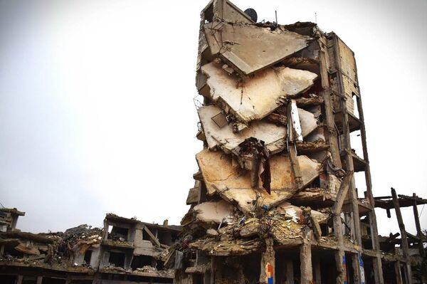 Hasarlı tarihi alanların restorasyonunun milyarlarca dolara mal olabileceği tahmin ediliyor. - Sputnik Türkiye