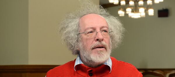 Rus Eho Moskvı radyosu Genel Yayın Yönetmeni Aleksey Venediktov - Sputnik Türkiye