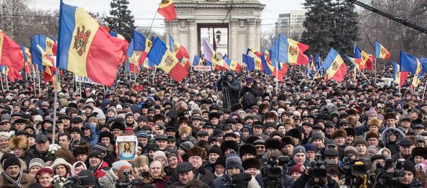 Moldova'da protestolar - Sputnik Türkiye