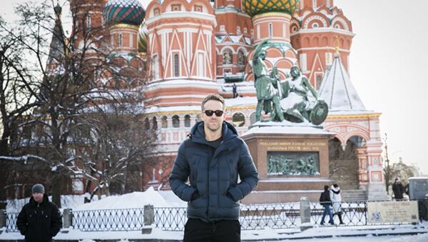 Ryan Reynolds Moskova'da - Sputnik Türkiye