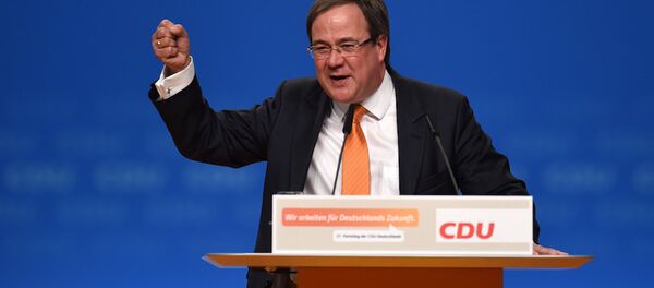 Almanya Hristiyan Demokrat Parti (CDU) Genel Başkan Yardımcısı Armin Laschet - Sputnik Türkiye
