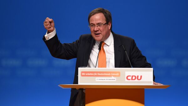 Almanya Hristiyan Demokrat Parti (CDU) Genel Başkan Yardımcısı Armin Laschet - Sputnik Türkiye