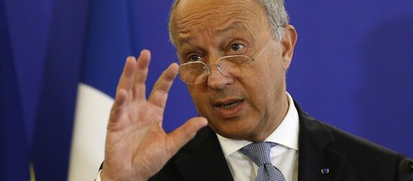 Fransa Dışişleri Bakanı Laurent Fabius Fransa Dışişleri Bakanı Laurent Fabius - Sputnik Türkiye