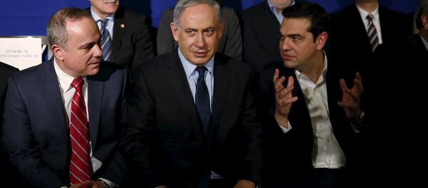 İsrail Başbakanı Benyamin Netanyahu- Yunanistan Başbakanı Aleksis Çipras İsrail Başbakanı Benyamin Netanyahu- Yunanistan Başbakanı Aleksis Çipras - Sputnik Türkiye