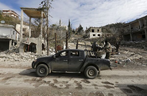 Suriye ordusu Rabia kentini ele geçirdi - Sputnik Türkiye