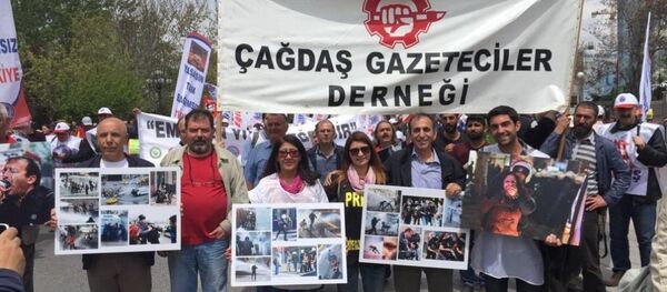 Çağdaş Gazeteciler Derneği - basın özgürlüğü - Sputnik Türkiye