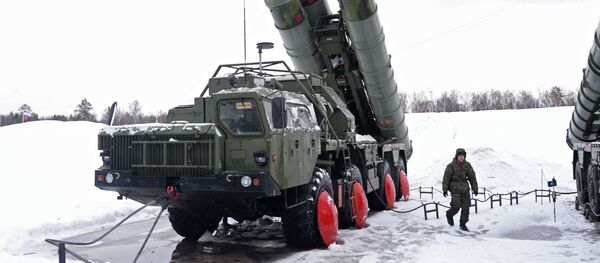 Moskova bölgesindeki S-400 taburu - Sputnik Türkiye