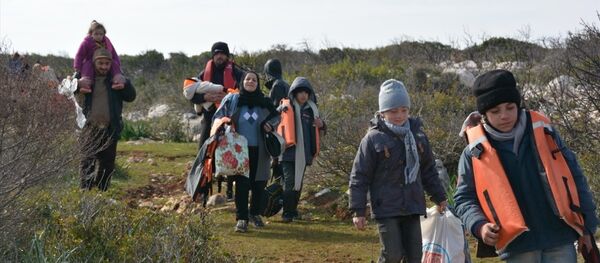 Aydın'da 42 Suriyeli sığınmacı yakalandı. - Sputnik Türkiye