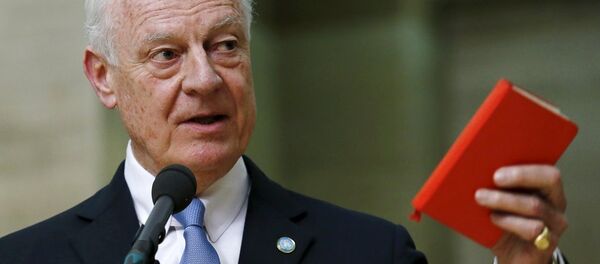 BM’nin Suriye Özel Temsilcisi Staffan De Mistura - Sputnik Türkiye