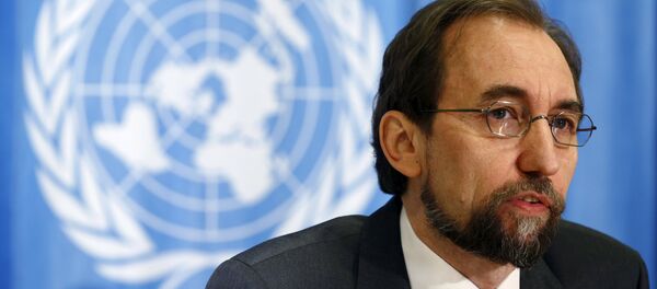 Birleşmiş Milletler İnsan Hakları Yüksek Komiseri Zeid Ra'ad el Hüseyin - Sputnik Türkiye
