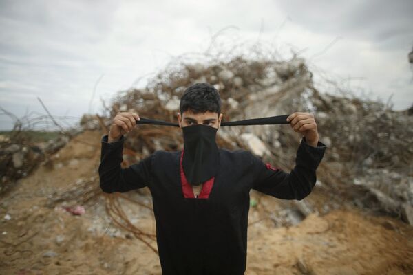 Gazze'de genç ninjalar - Sputnik Türkiye