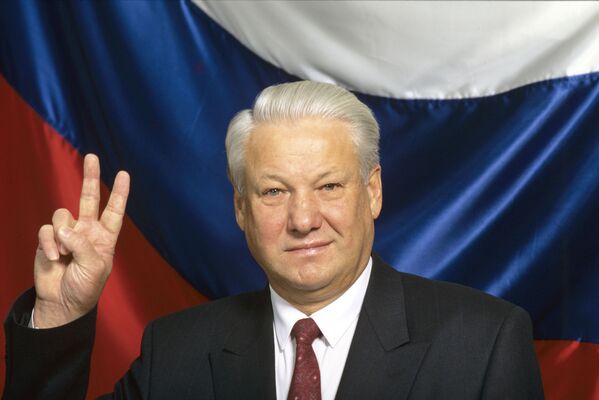 Rusya Federasyonu’nın ilk Devlet Başkanı Boris Yeltsin, 1991 yılı. - Sputnik Türkiye